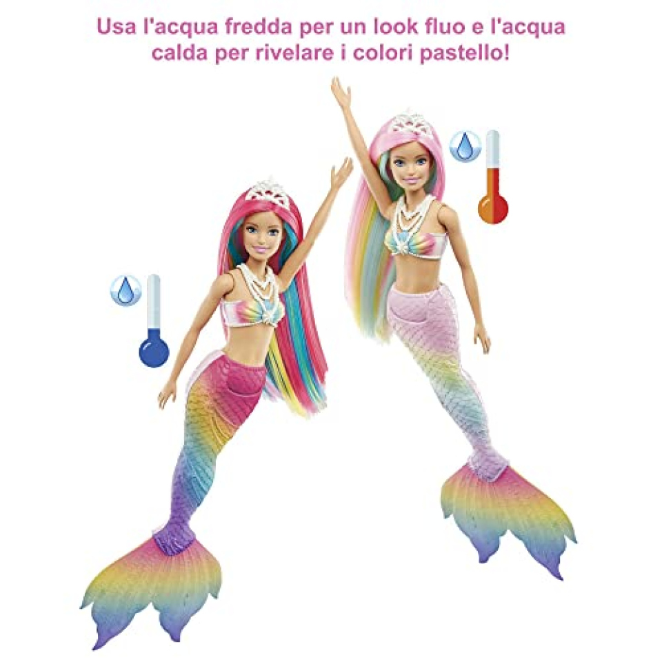 Barbie Dreamtopia Sirena Cambia Colore