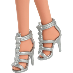 Barbie Fashionistas, bambola fashion con abito viola