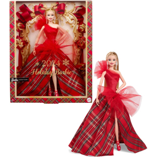Barbie Signature Holiday bambola bionda dai 3 anni