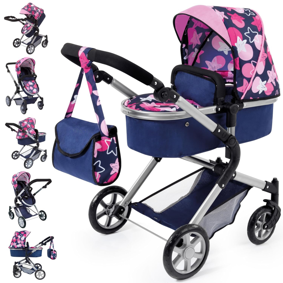 Bayer Design City Neo passeggino per bambole blu