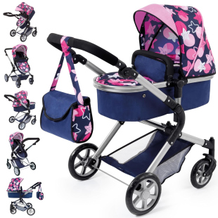 Bayer Design City Neo passeggino per bambole blu