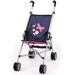 Bayer Design passeggino per bambole blu e rosa