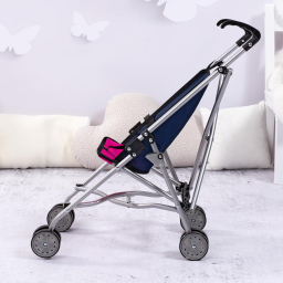 Bayer Design passeggino per bambole blu e rosa