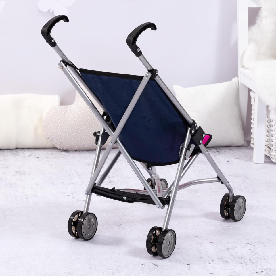 Bayer Design passeggino per bambole blu e rosa