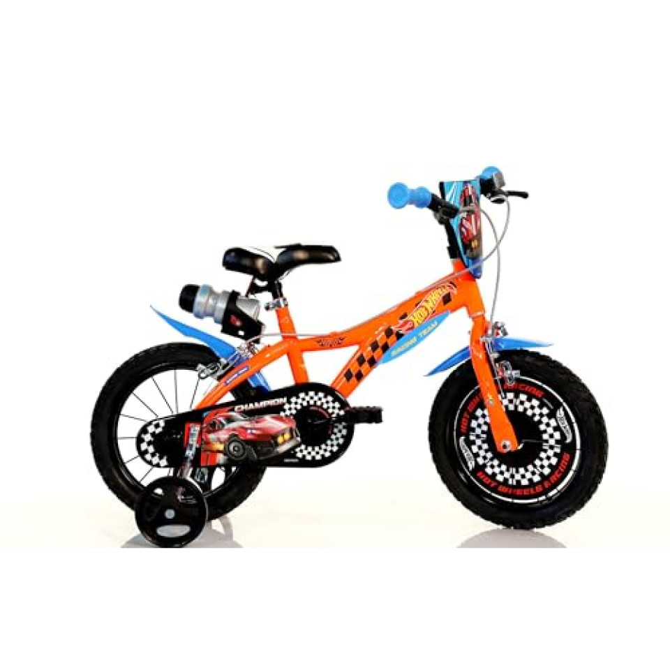 Bicicletta Hot Wheels 16 pollici Dino Bikes arancione