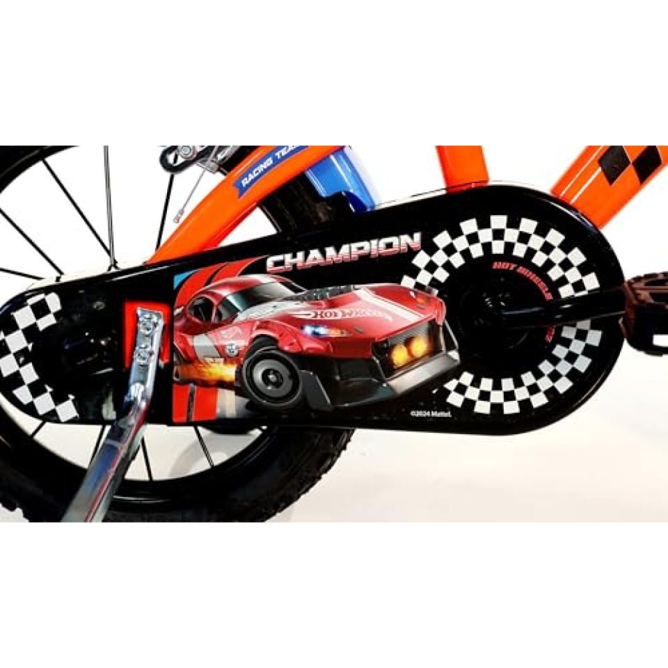 Bicicletta Hot Wheels 16 pollici Dino Bikes arancione