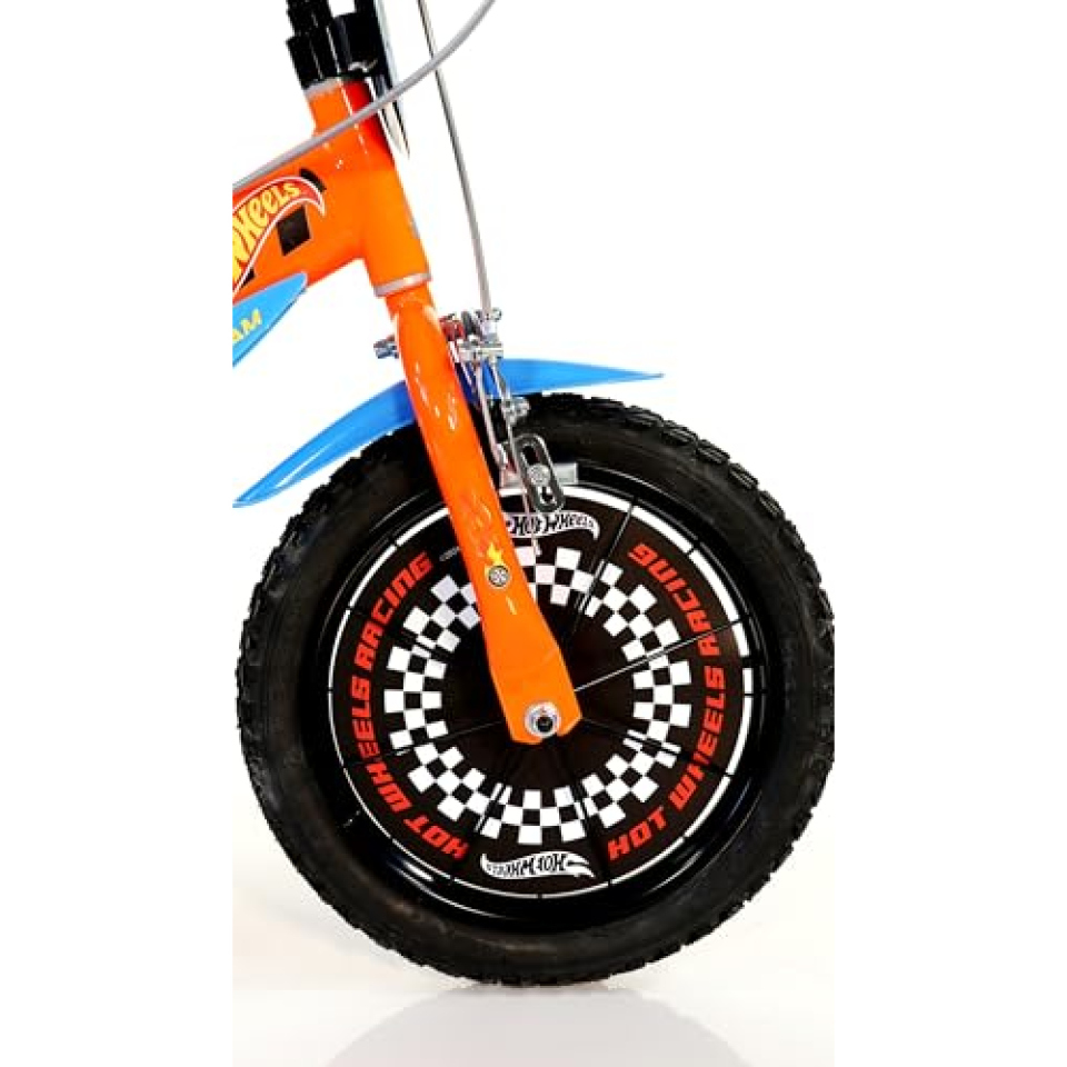 Bicicletta Hot Wheels 16 pollici Dino Bikes arancione