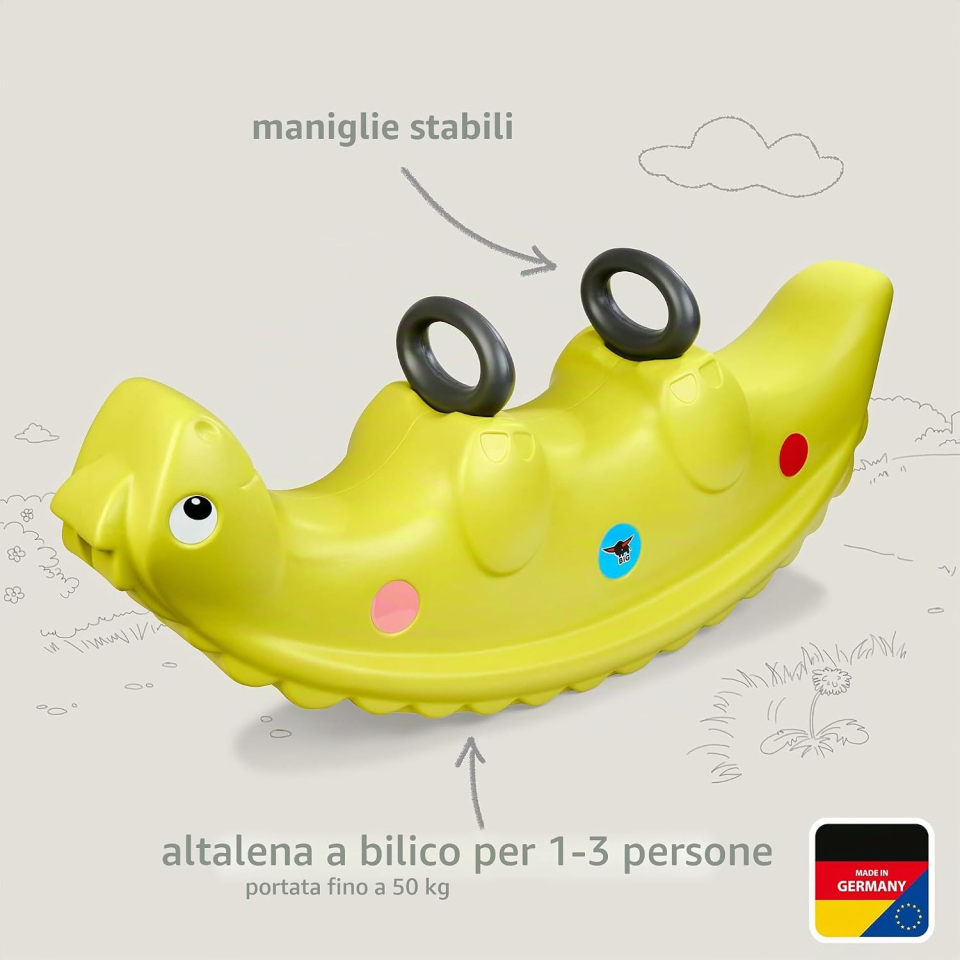 BIG Sammy Rocker dondolo da giardino per 1-3 bambini