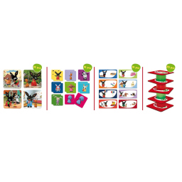Bing Bambino 4 in 1 – Puzzle, Memo e Incastri Lisciani