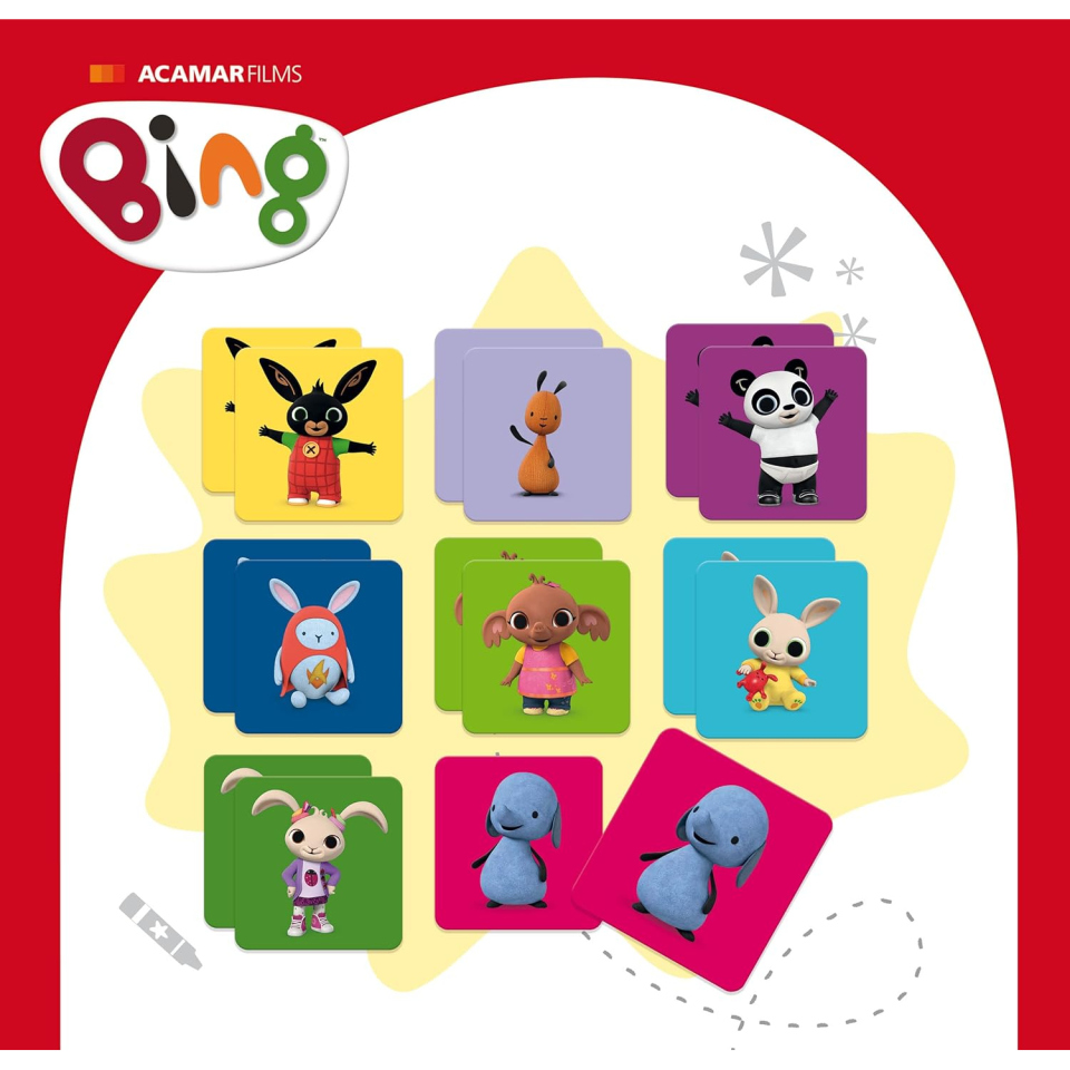 Bing Bambino 4 in 1 – Puzzle, Memo e Incastri Lisciani