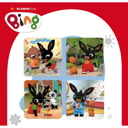 Bing Bambino 4 in 1 – Puzzle, Memo e Incastri Lisciani