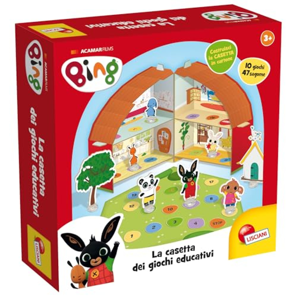 Bing Casetta dei Giochi Educativi Lisciani