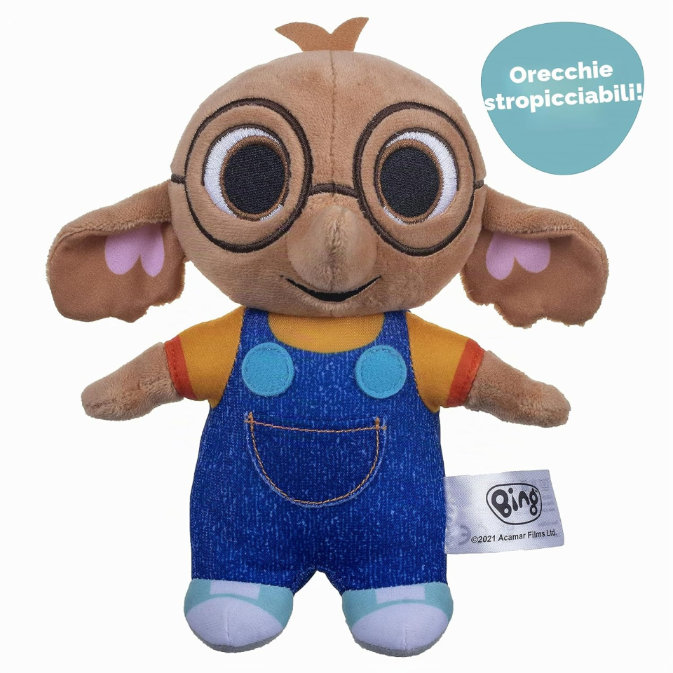 Bing peluche Nicky Crinkly Ears con orecchie fruscianti