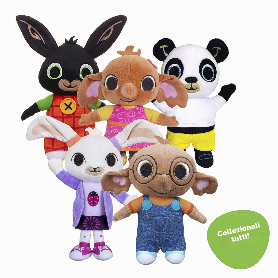 Bing peluche Nicky Crinkly Ears con orecchie fruscianti