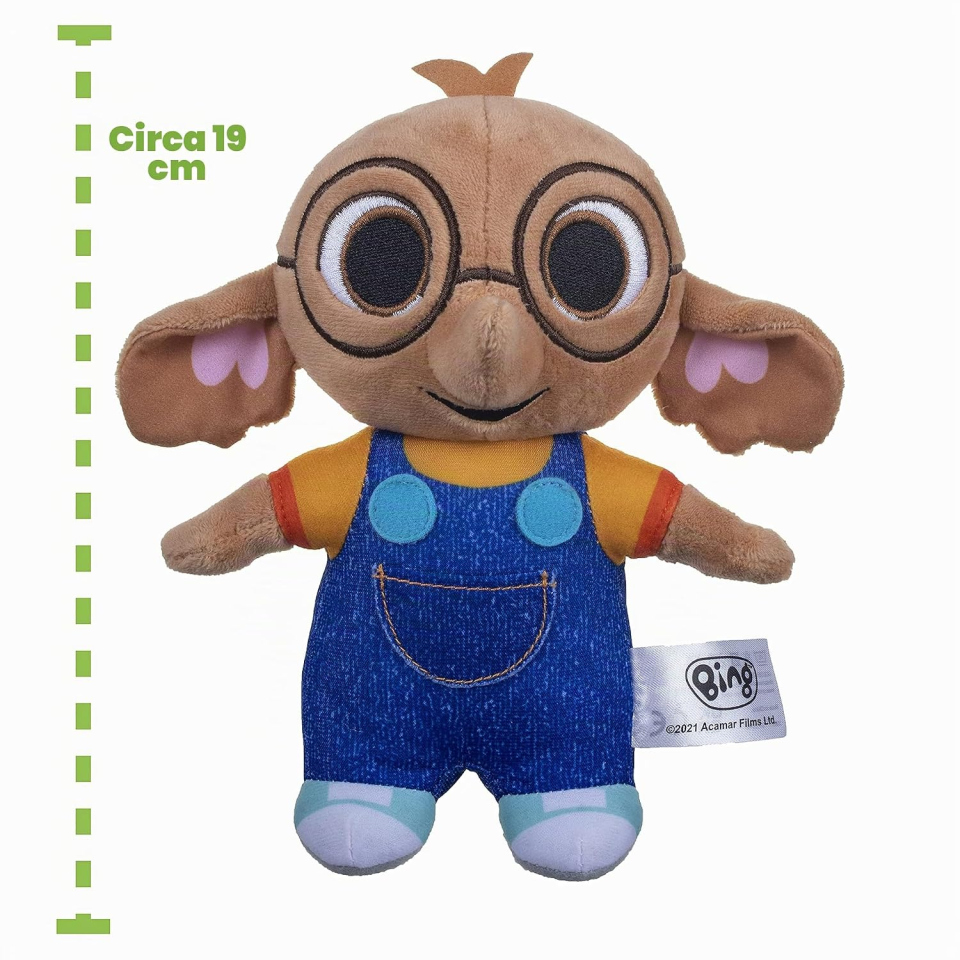 Bing peluche Nicky Crinkly Ears con orecchie fruscianti