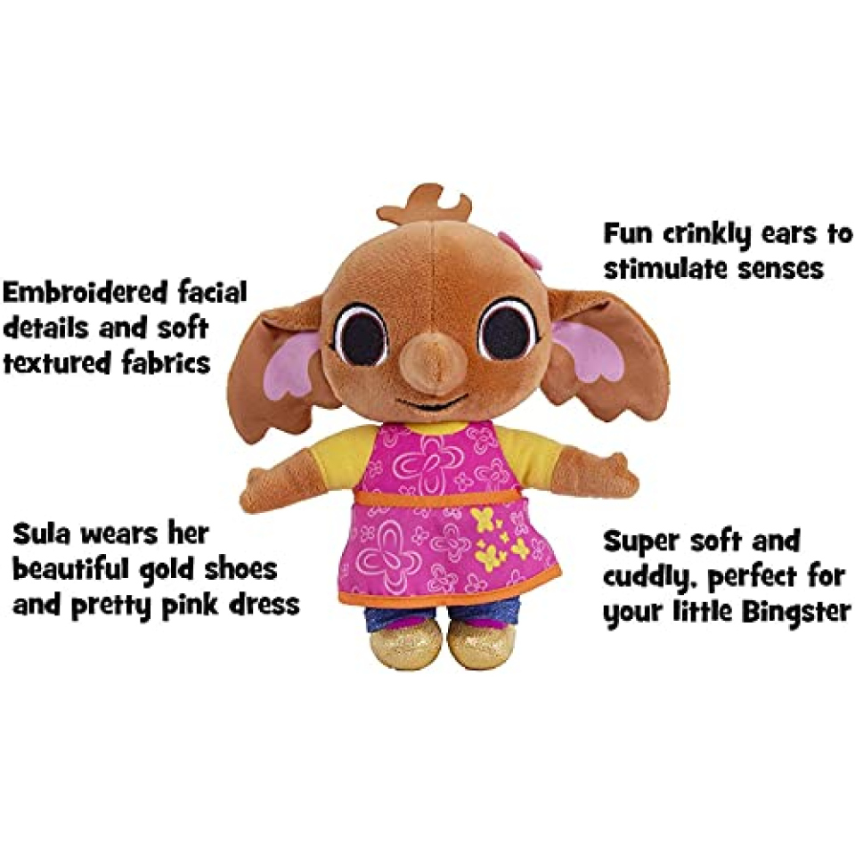 Bing peluche Sula 21 cm con orecchie increspate