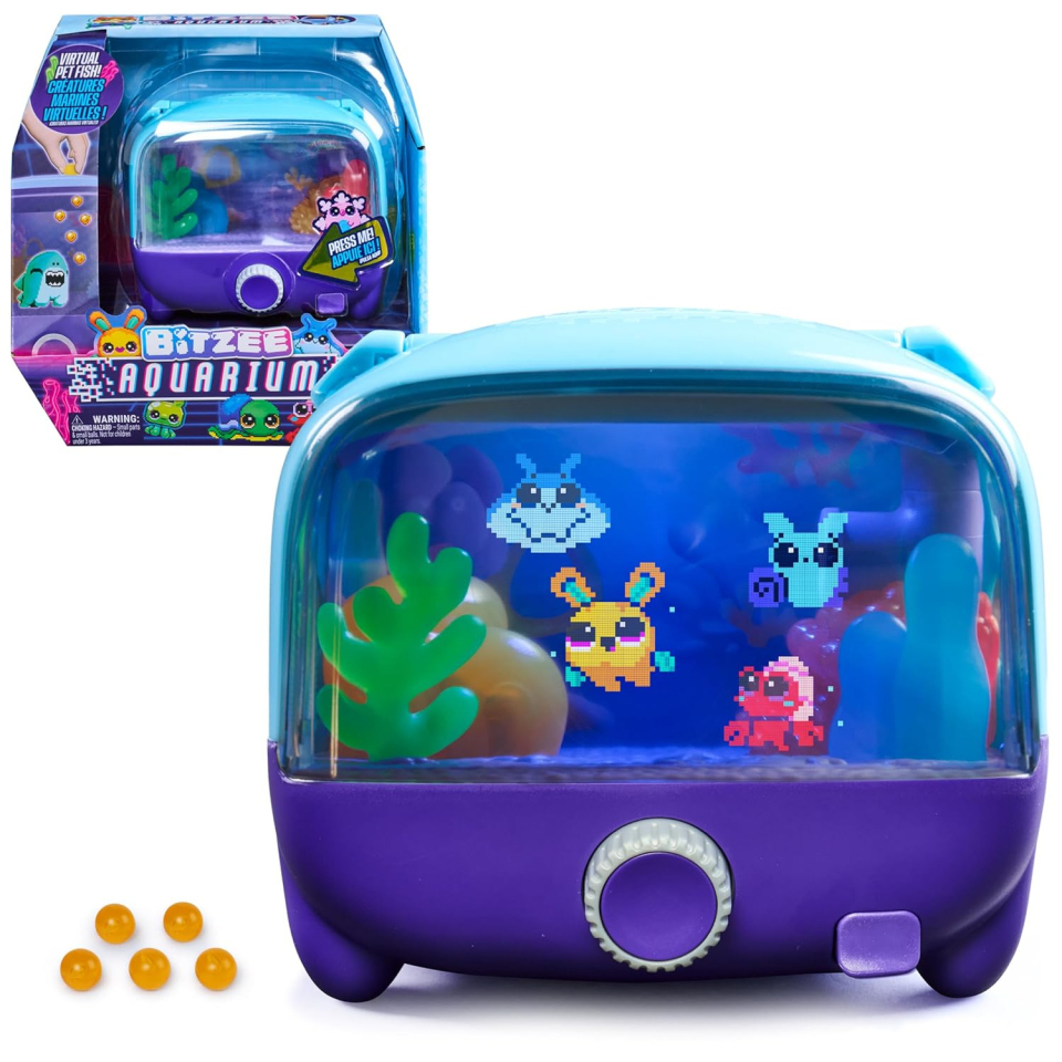 Bitzee Aquarium gioco elettronico interattivo con 30 personaggi