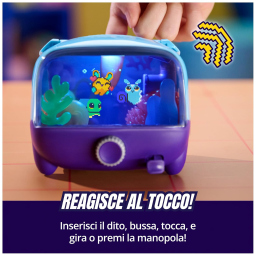 Bitzee Aquarium gioco elettronico interattivo con 30 personaggi