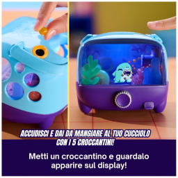 Bitzee Aquarium gioco elettronico interattivo con 30 personaggi