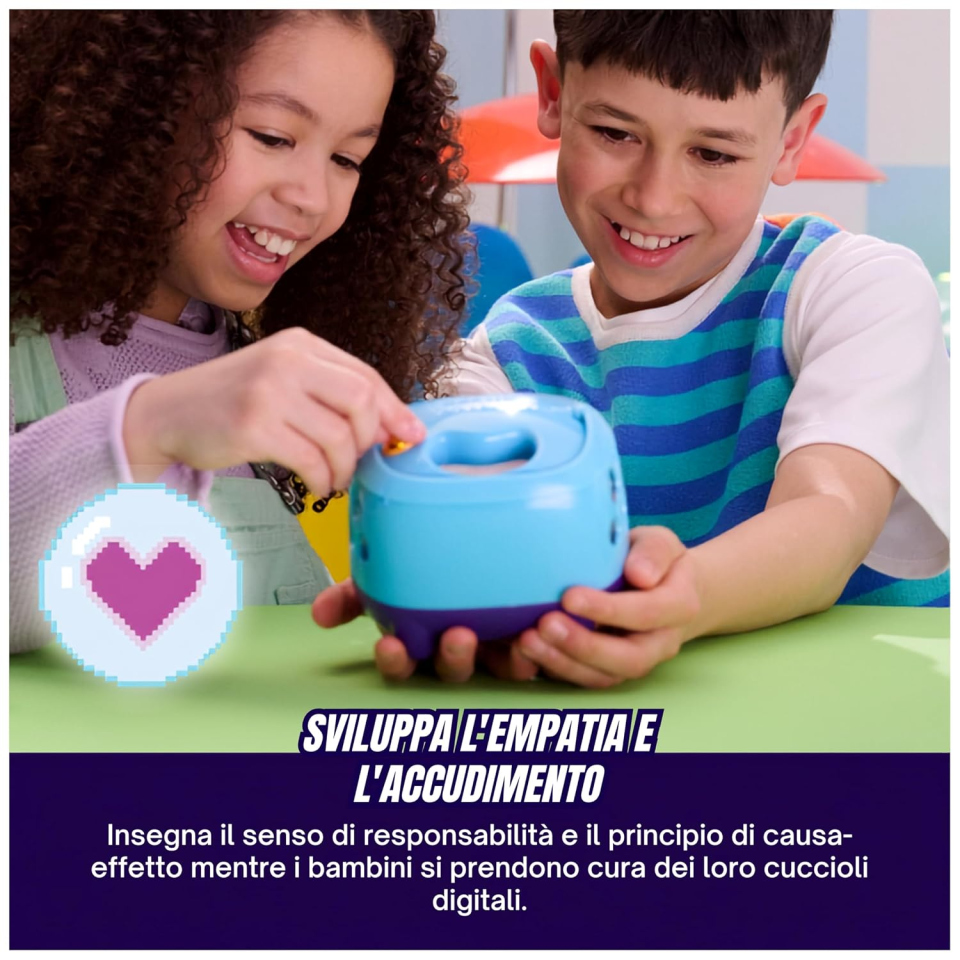 Bitzee Aquarium gioco elettronico interattivo con 30 personaggi