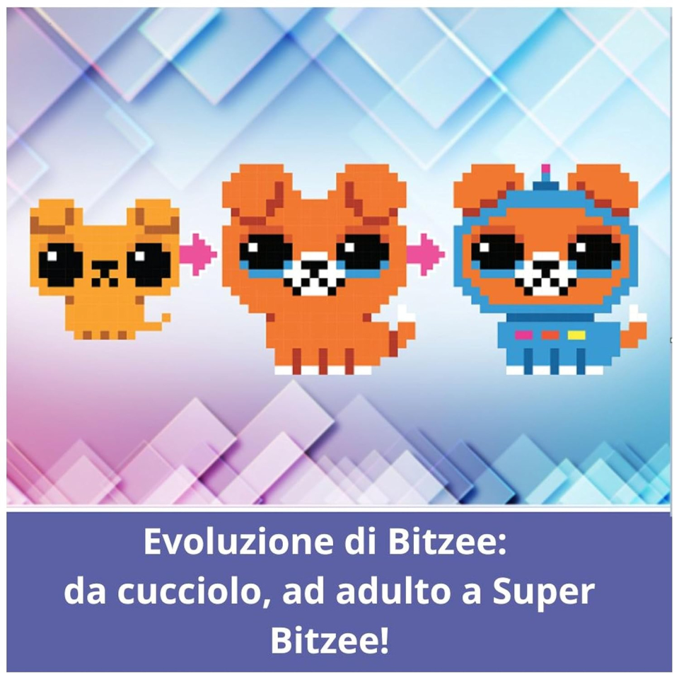 Bitzee cucciolo digitale interattivo viola con 15 personaggi