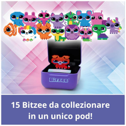 Bitzee cucciolo digitale interattivo viola con 15 personaggi