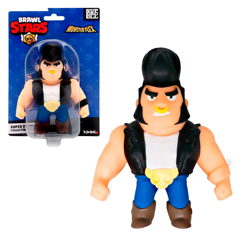 Bizak Monsterflex figura Bull di Brawl Stars