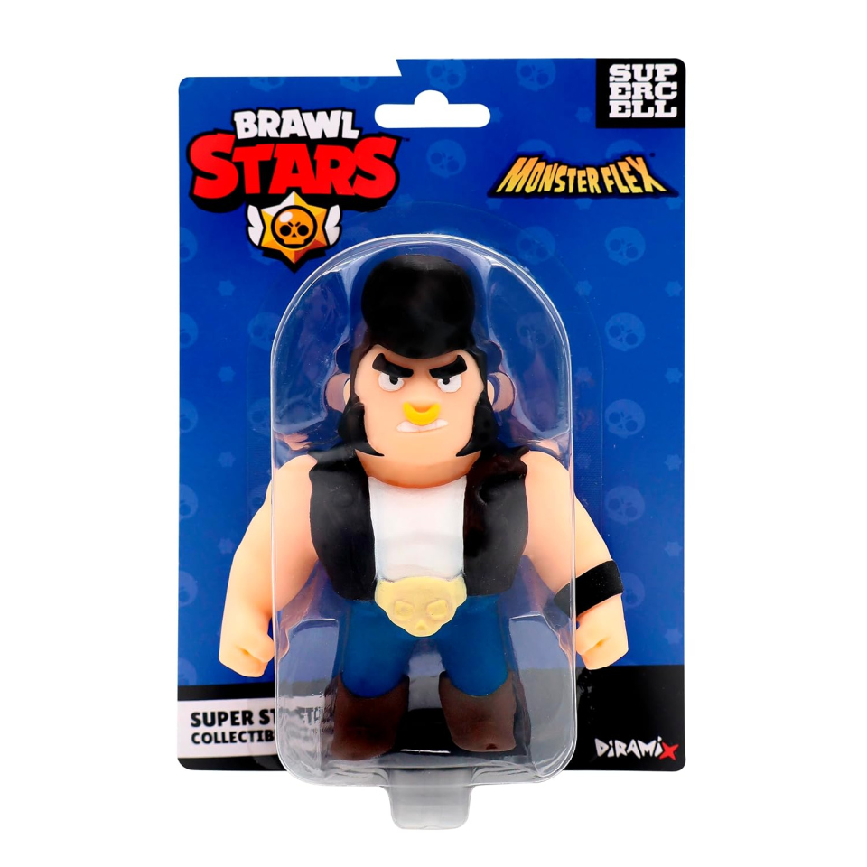 Bizak Monsterflex figura Bull di Brawl Stars