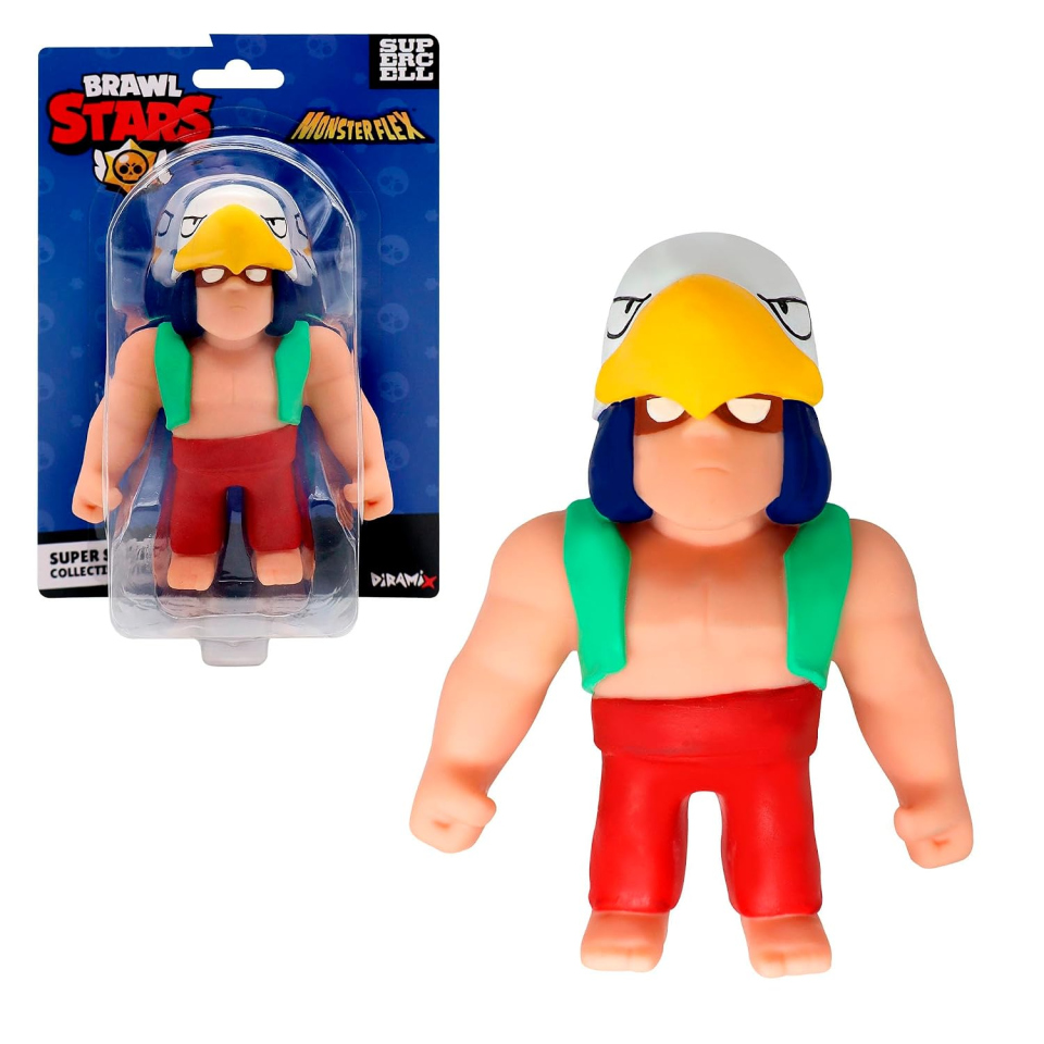 Bizak Monsterflex personaggio Brawl Stars elastico 13 cm