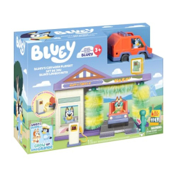 Bluey Autolavaggio playset Rocco Giocattoli con fuoristrada