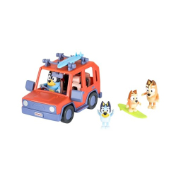 Bluey Famiglia Heeler Veicolo 4WD con 4 Personaggi
