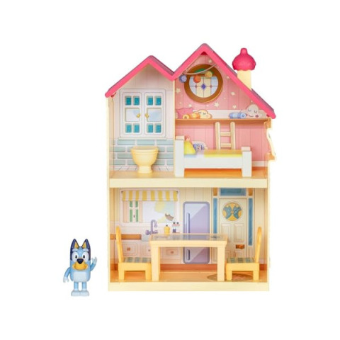 Bluey Mini Casa Playset con Personaggio 6 cm – Rocco Giocattoli