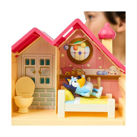Bluey Mini Casa Playset con Personaggio 6 cm – Rocco Giocattoli