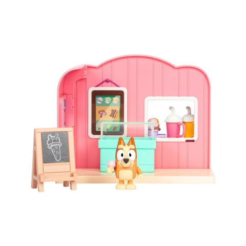 Bluey Mini Playset Gelateria con Bingo – Giochi Preziosi