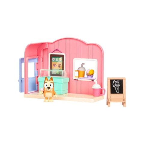 Bluey Mini Playset Gelateria con Bingo – Giochi Preziosi