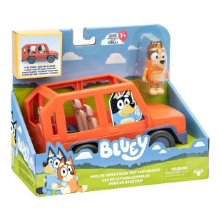 Bluey playset Jeep con Chilli di Rocco Giocattoli