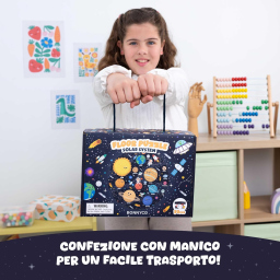 BONNYCO Puzzle Sistema Solare XXL 70 Pezzi per Bambini