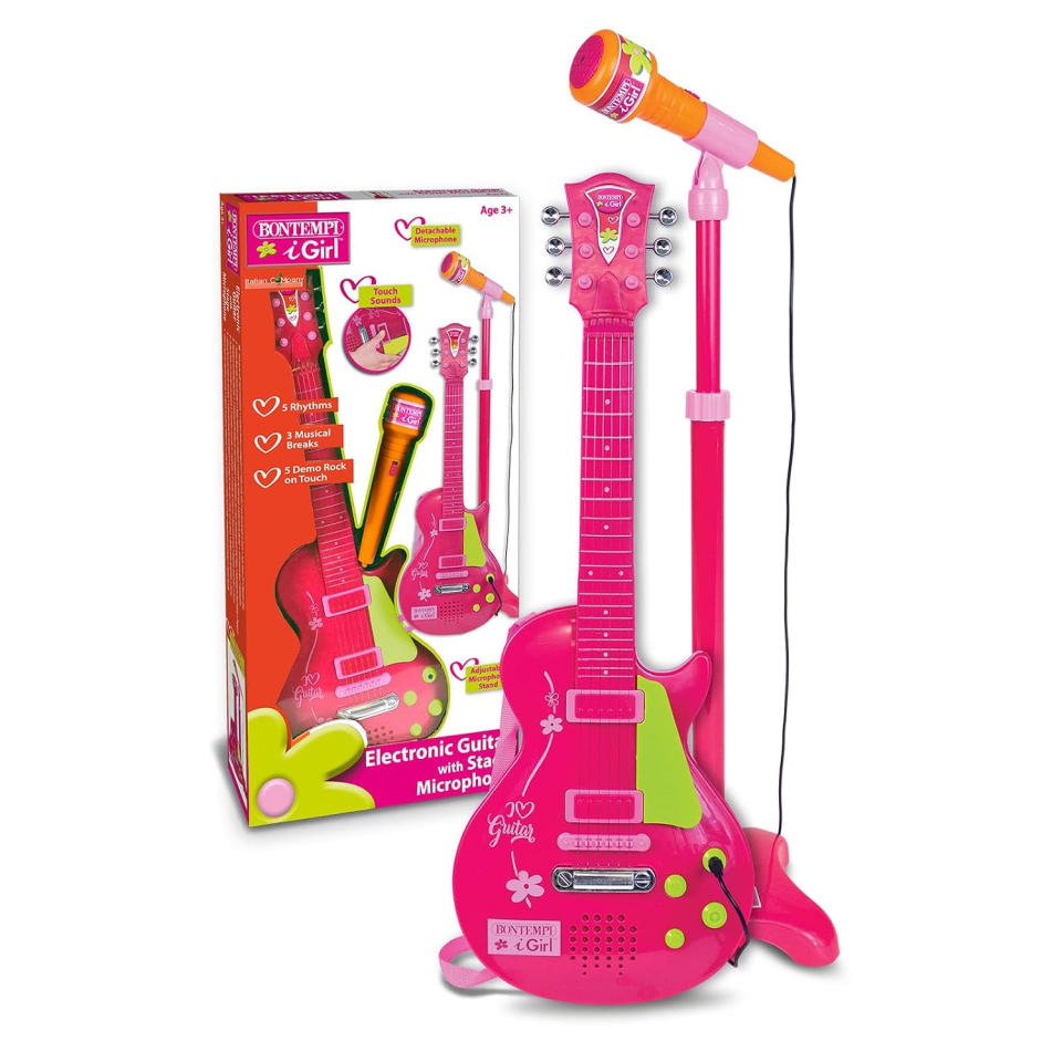 Bontempi ElectroGroove chitarra con microfono e ingresso MP3