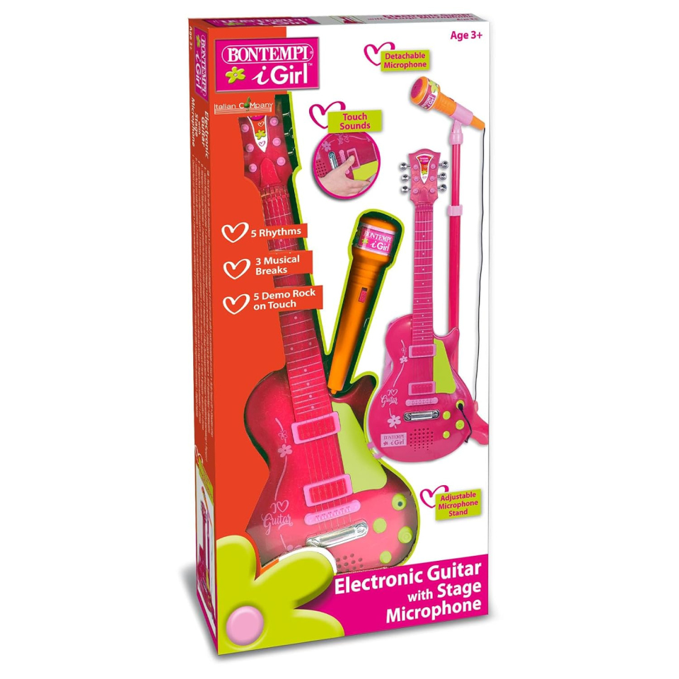 Bontempi ElectroGroove chitarra con microfono e ingresso MP3