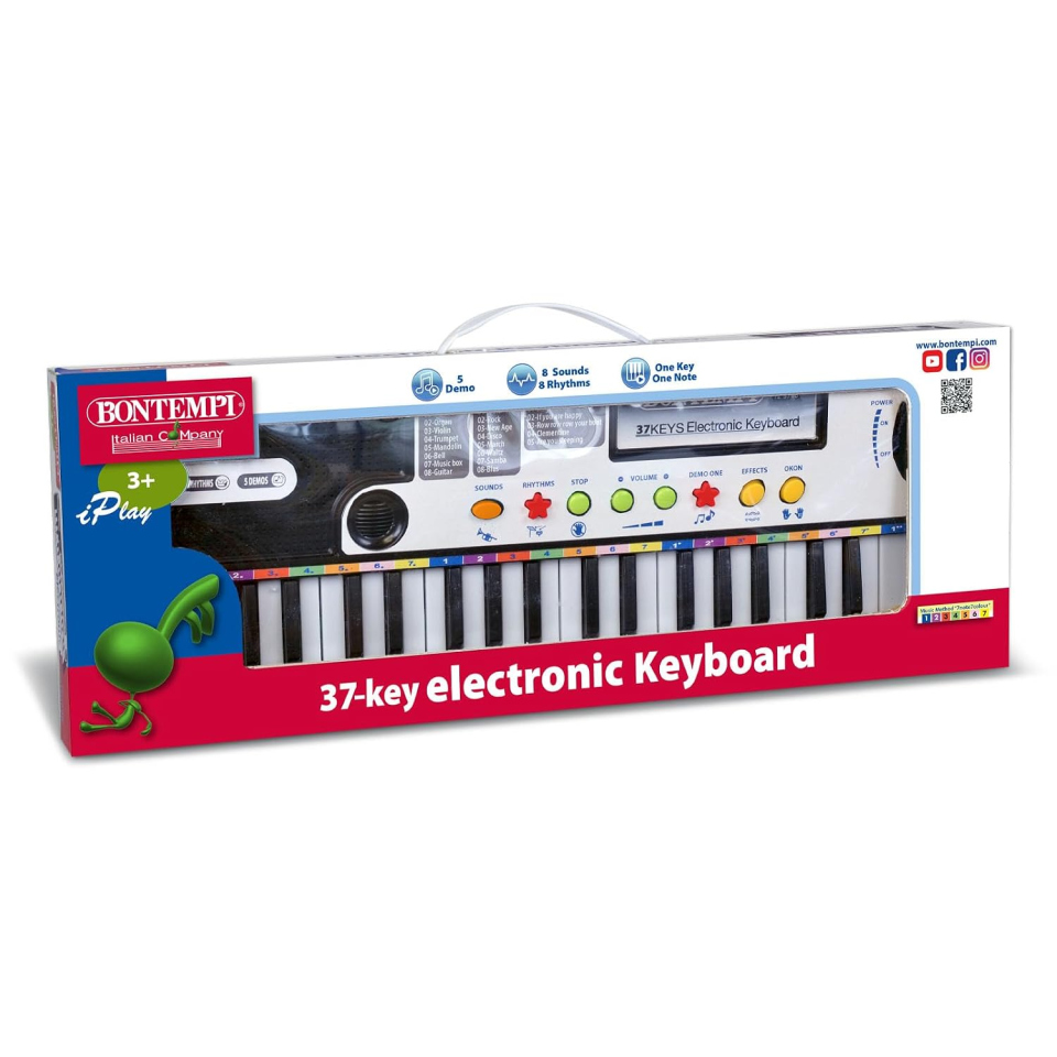 Bontempi PlayKeys tastiera giocattolo con 37 tasti