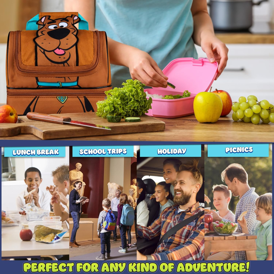 Get Trend Scooby Doo borsa termica con 2 scomparti