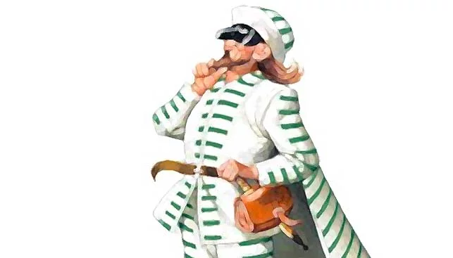 Brighella, antagonista di Arlecchino