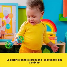 Bright Starts Oball set per neonati con sonaglio