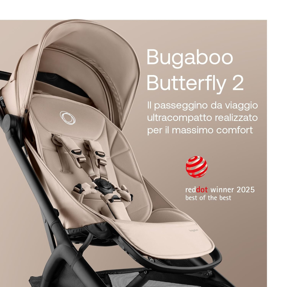 Bugaboo Butterfly 2 passeggino da viaggio compatto