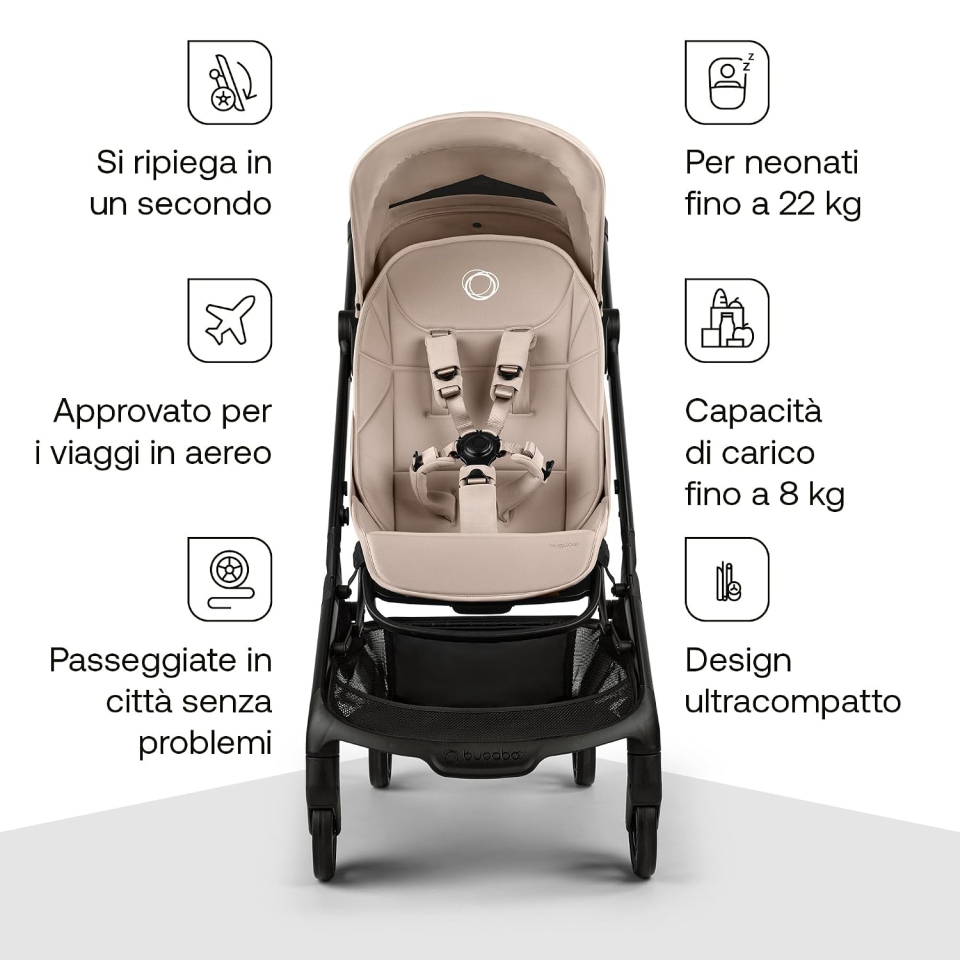 Bugaboo Butterfly 2 passeggino da viaggio compatto