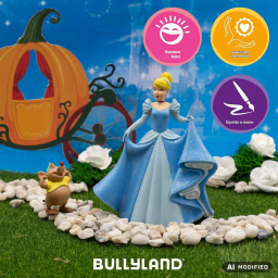 Bullyland Disney pupazzetti Cenerentola e Karli dai 3 anni