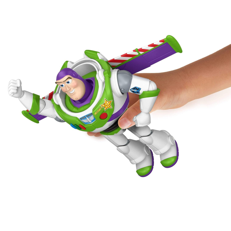 Buzz Lightyear Toy Story 5 – Action Figure Mattel 25 cm con Ali Apribili