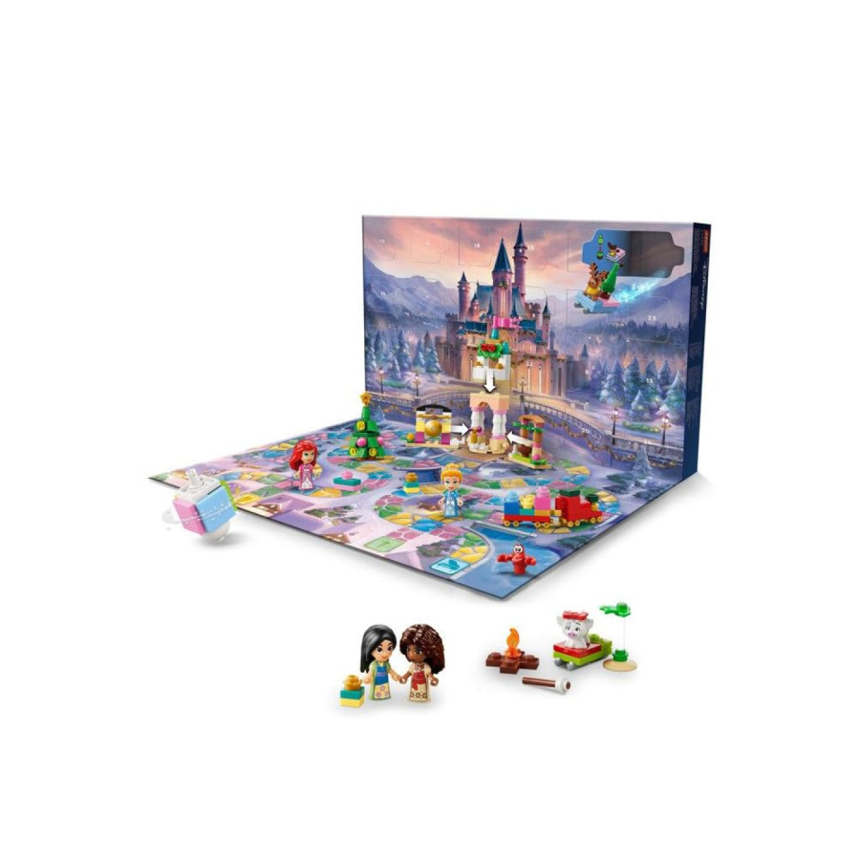 Calendario Avvento LEGO Disney Princess 2026 con Gioco da Tavolo