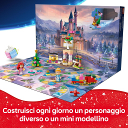 Calendario Avvento LEGO Disney Princess 2026 con Gioco da Tavolo