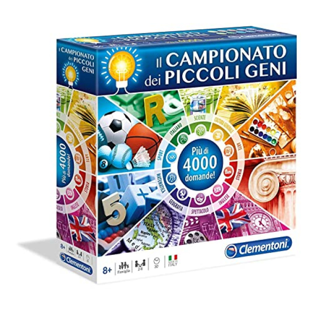 Clementoni Il Campionato dei Piccoli Geni – Quiz Educativo da Tavolo